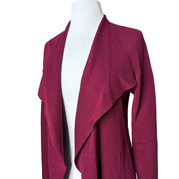 Eileen Fisher Cardigan Sweater Silk Cotton Size Petite Medium - Picture 4 of 7